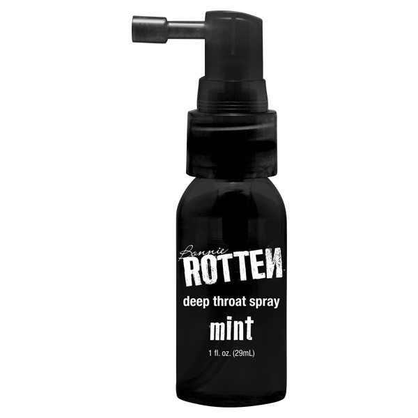 Bonnie Rotten Collection Deep Throat Spray Mint Flavoured Throat Numbing Spray 29 Ml 1 Oz